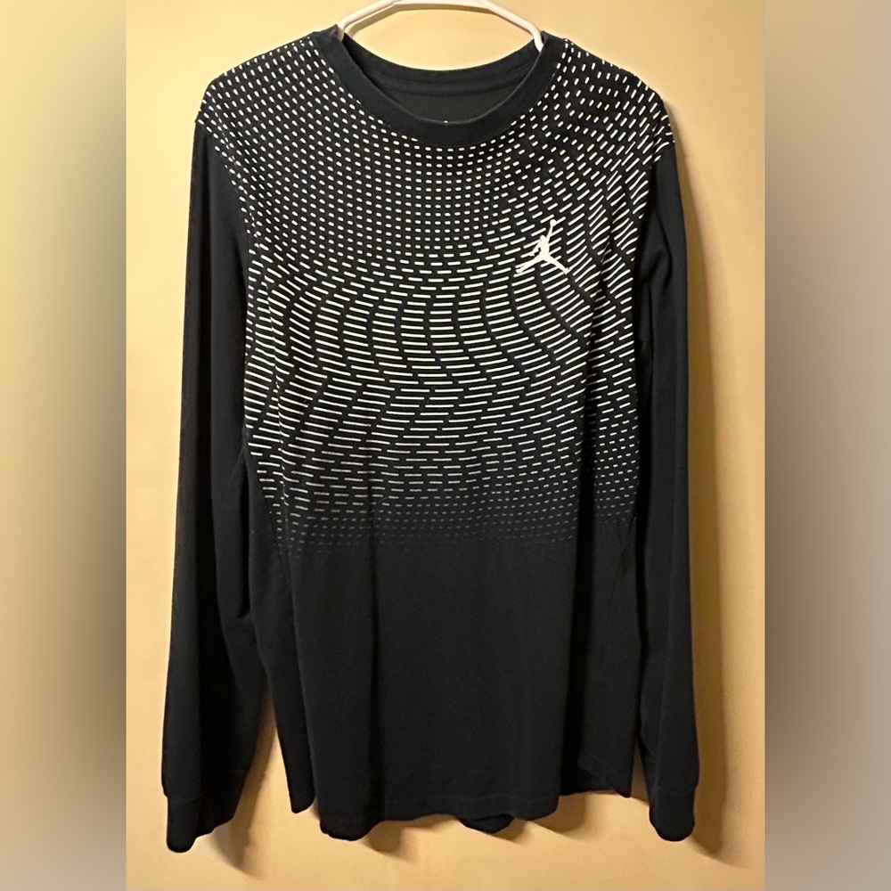 Jordan Long-sleeve DRI-FIT shirt | Large | Black